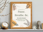 Mindfulness Printable Bundle | Anxiety Relief Worksheets, Self-Care Planner (Instant Download)