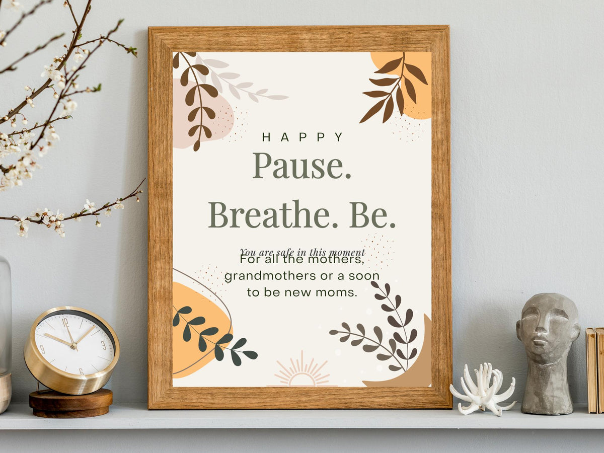 Mindfulness Printable Bundle | Anxiety Relief Worksheets, Self-Care Planner (Instant Download)