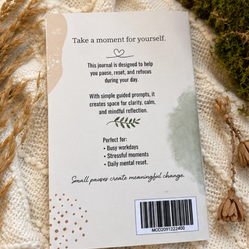 Workday Reset Mini Journal
