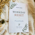 Workday Reset Mini Journal