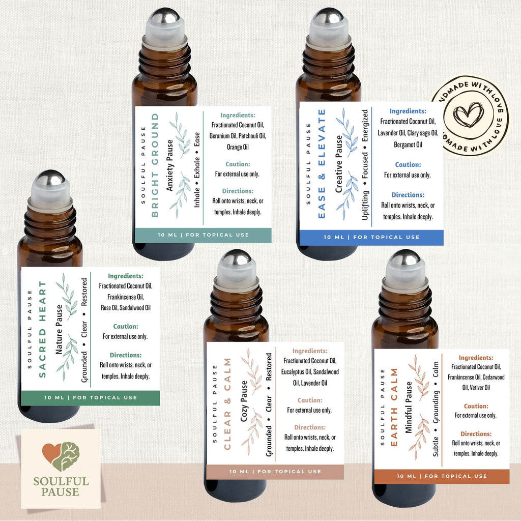 Essential Oil Roll On Blends (10ml)