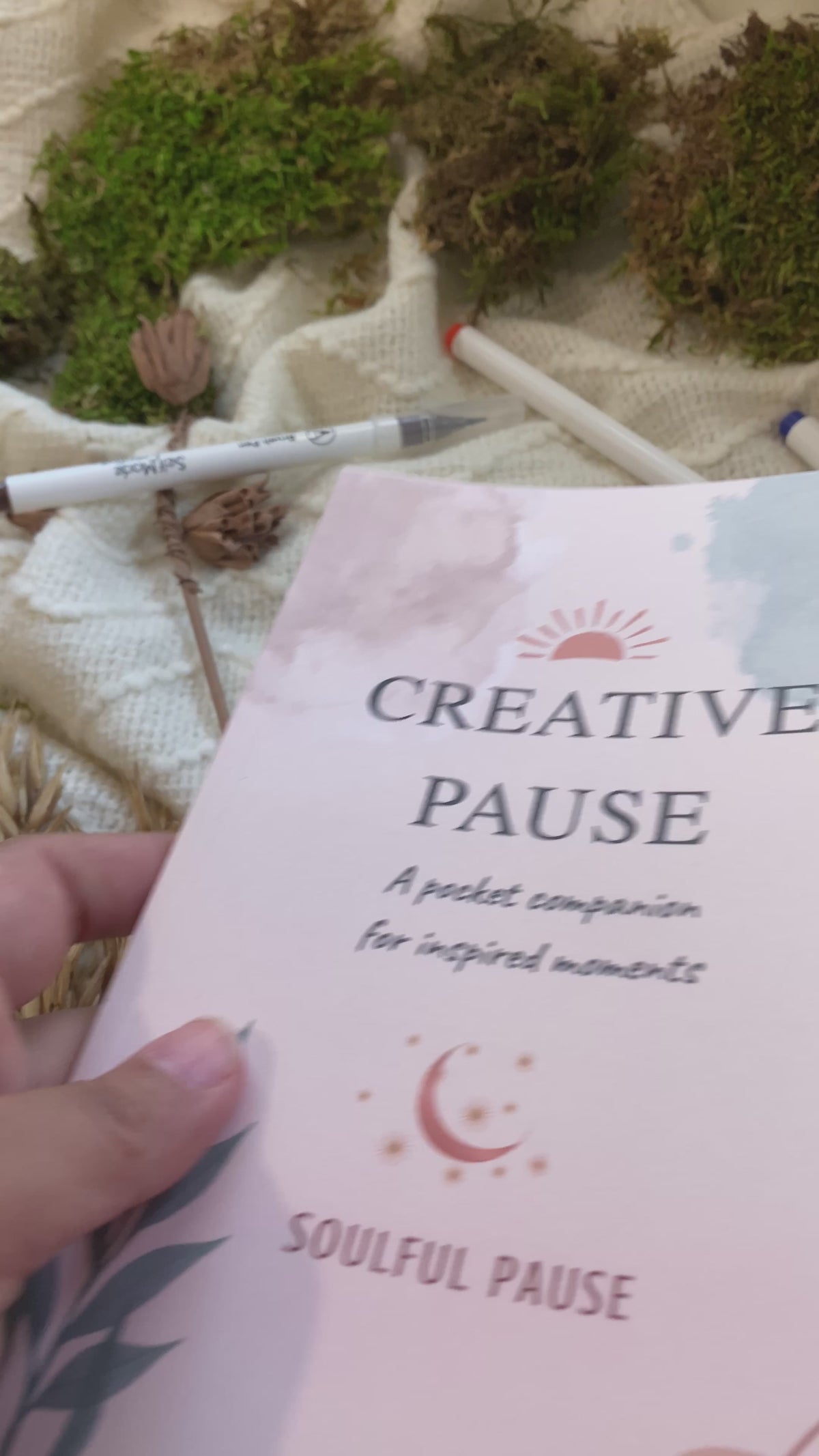 Creative Pause Mini Journal