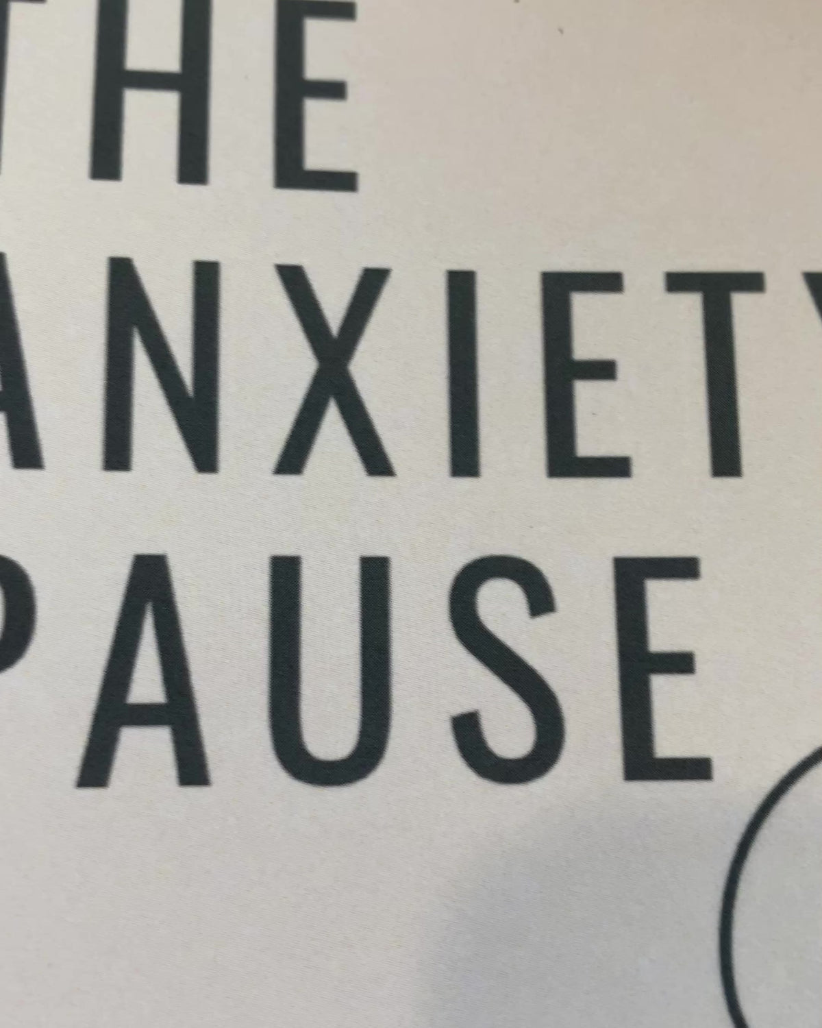Anxiety Pause Journal