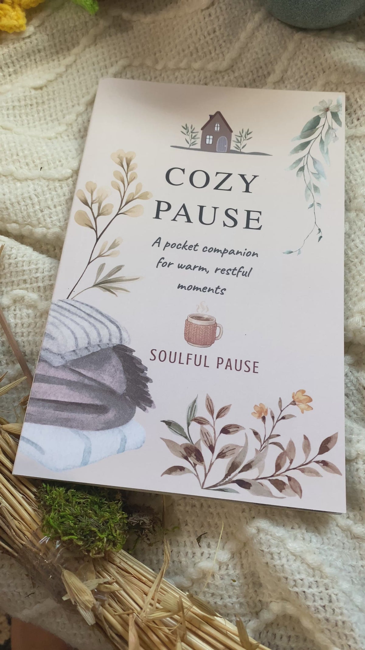 Cozy Pause Mini Journal