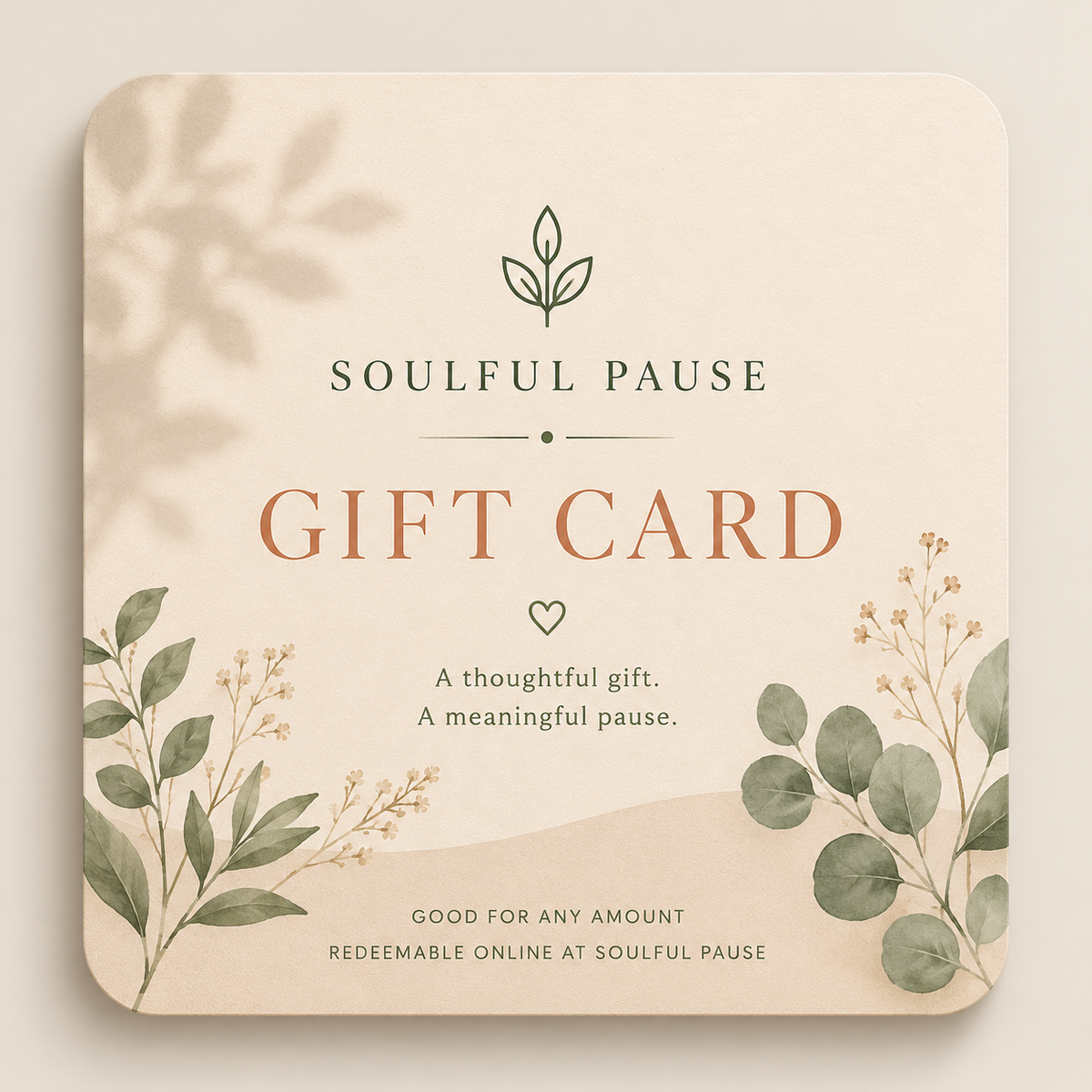 Pick your gift amount